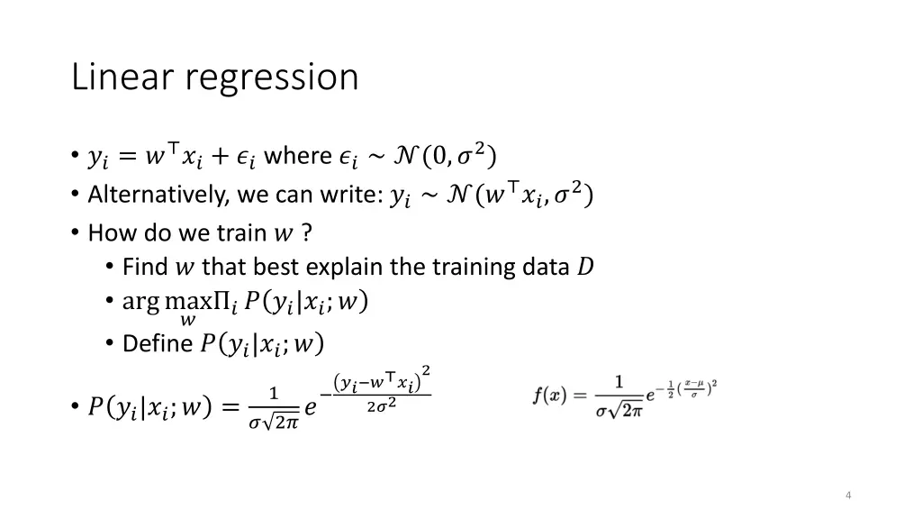 linear regression 1