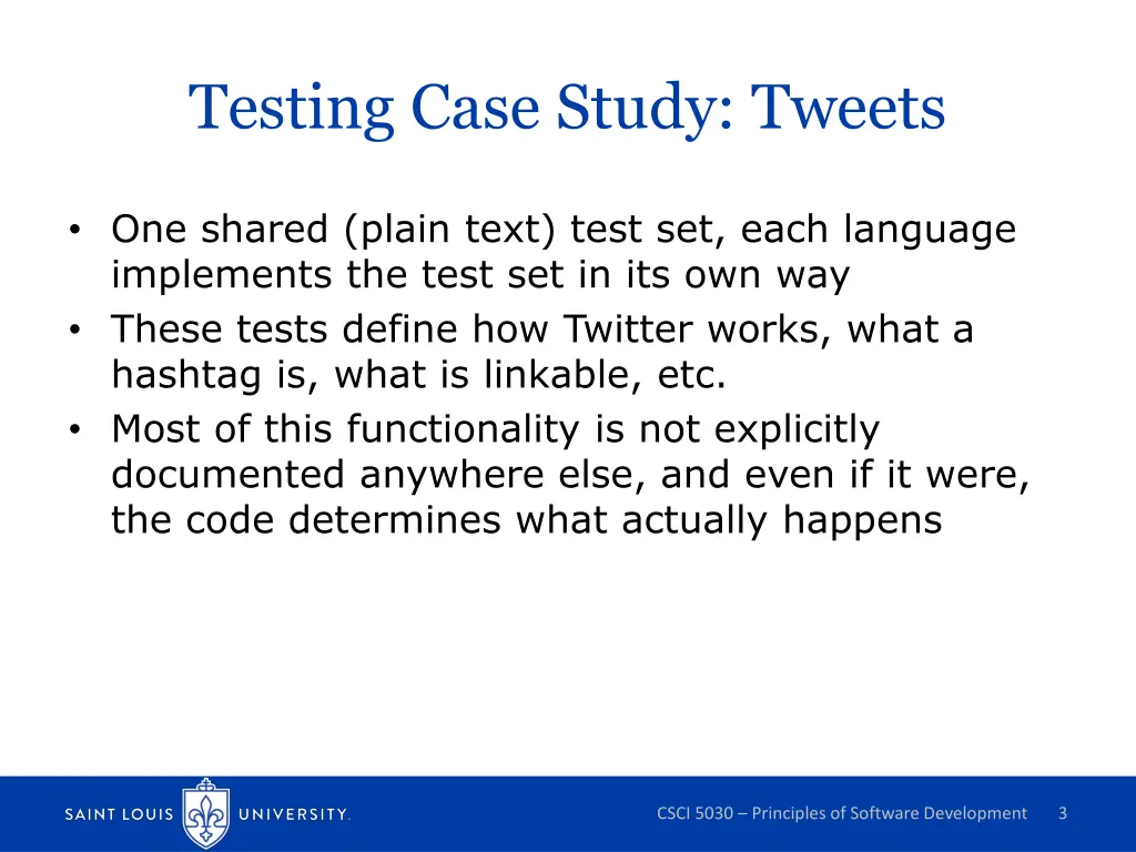 testing case study tweets 1