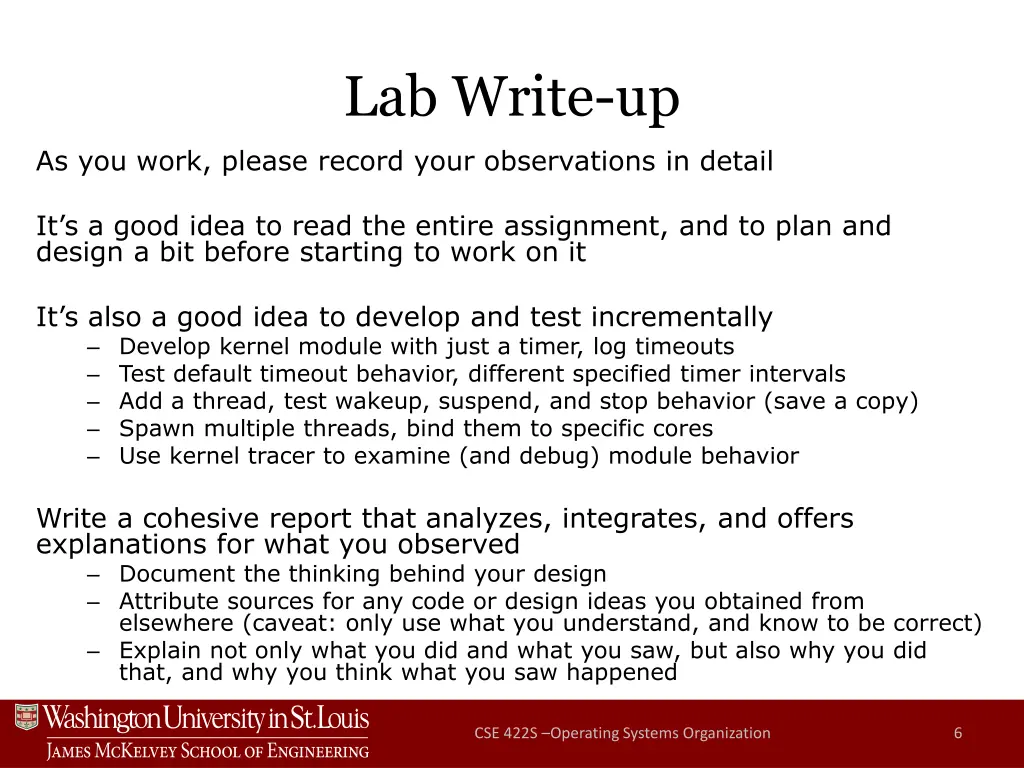 lab write up