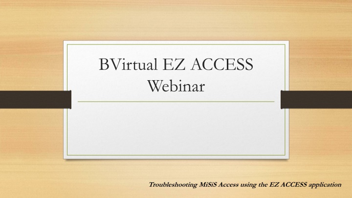 bvirtual ez access webinar