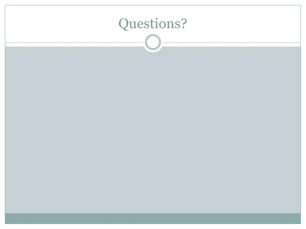 questions