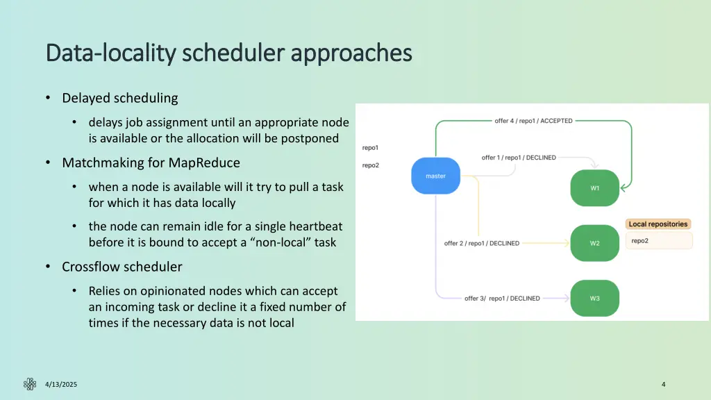 data data locality scheduler approaches locality
