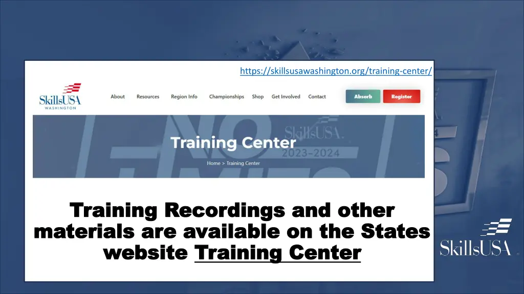 https skillsusawashington org training center
