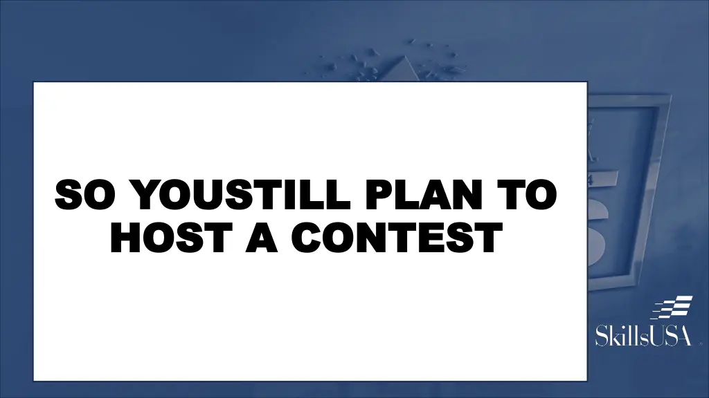 so youstill plan to so youstill plan to host