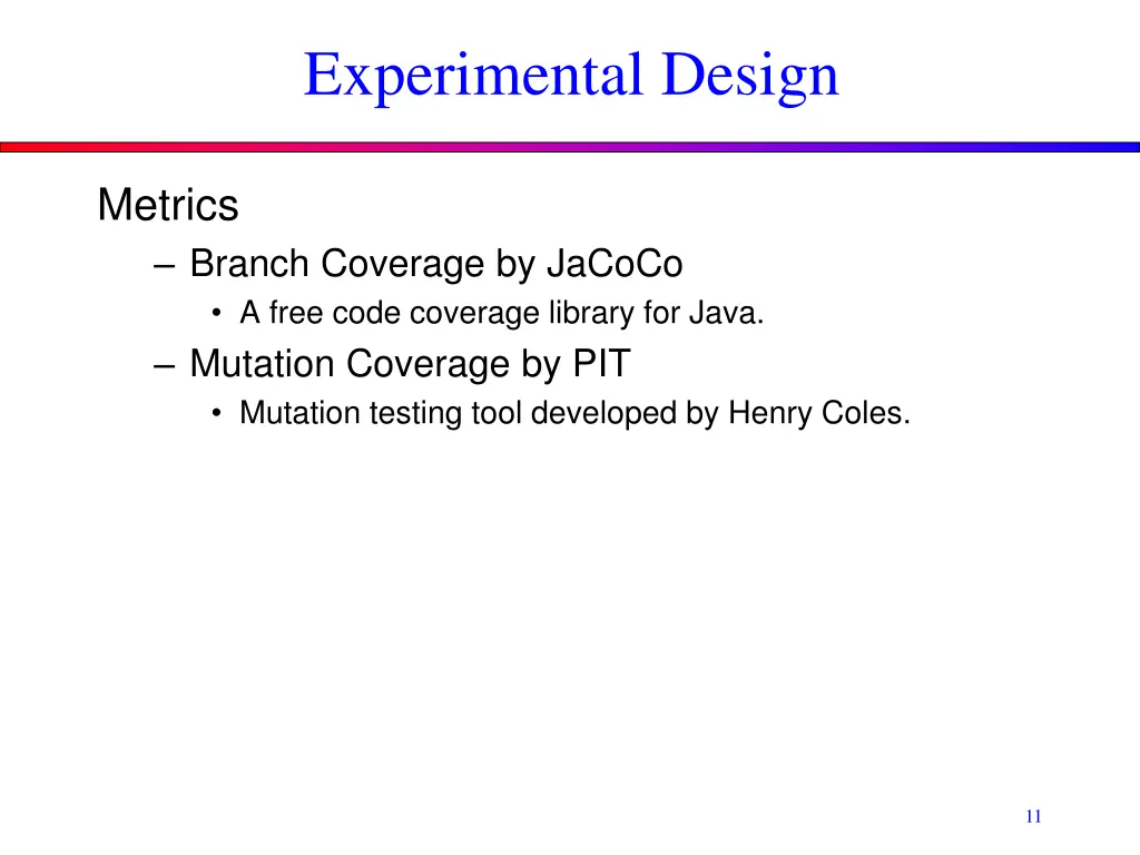 experimental design 6