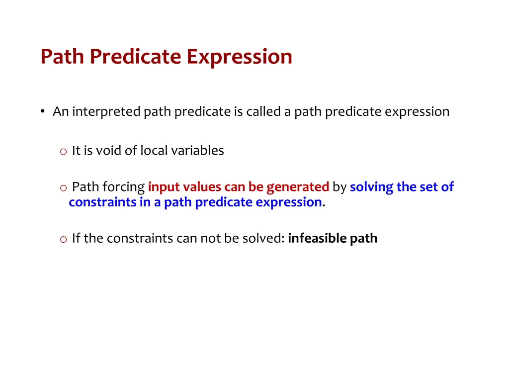 path predicate expression