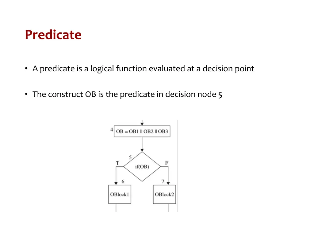 predicate