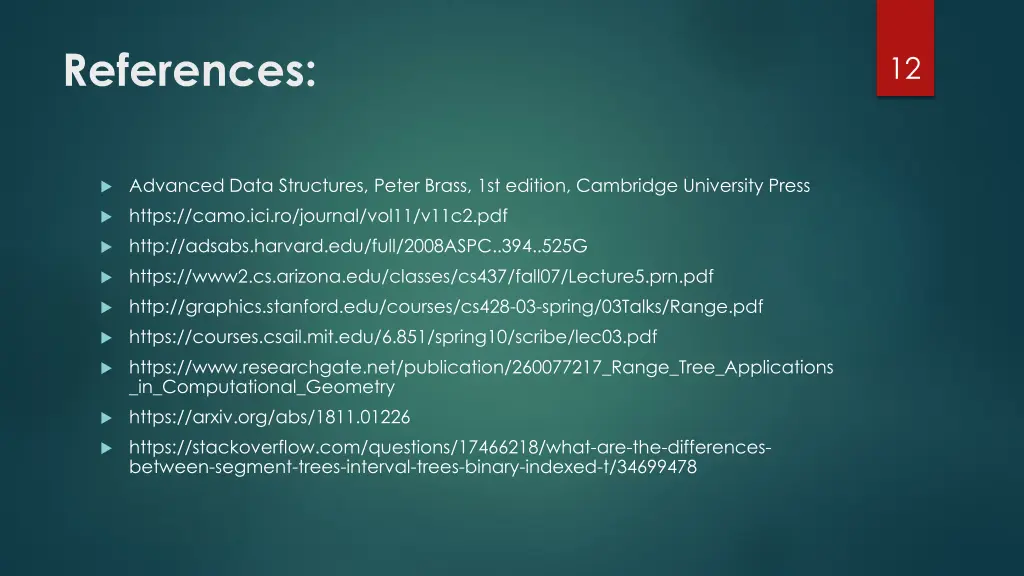 references