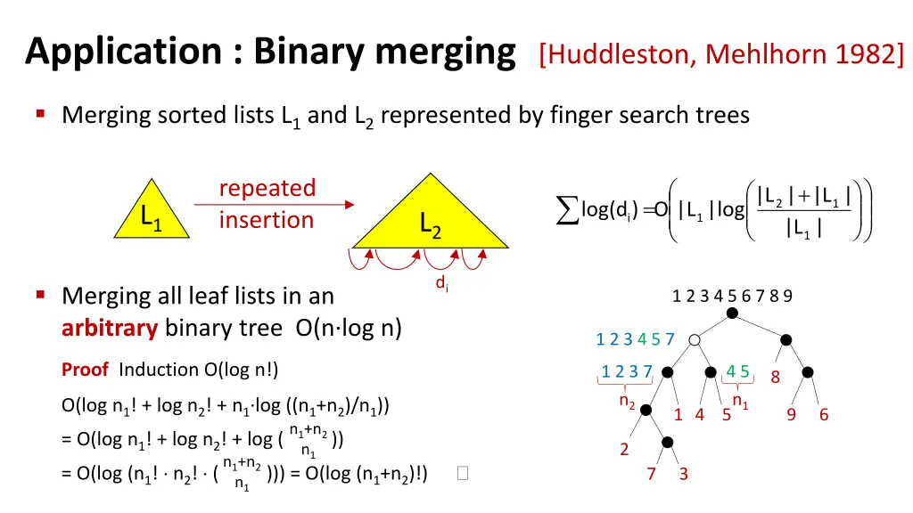 application binary merging huddleston mehlhorn