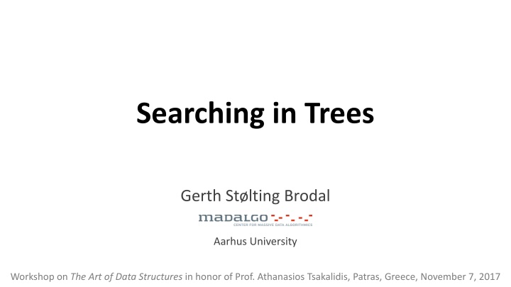 searching in trees