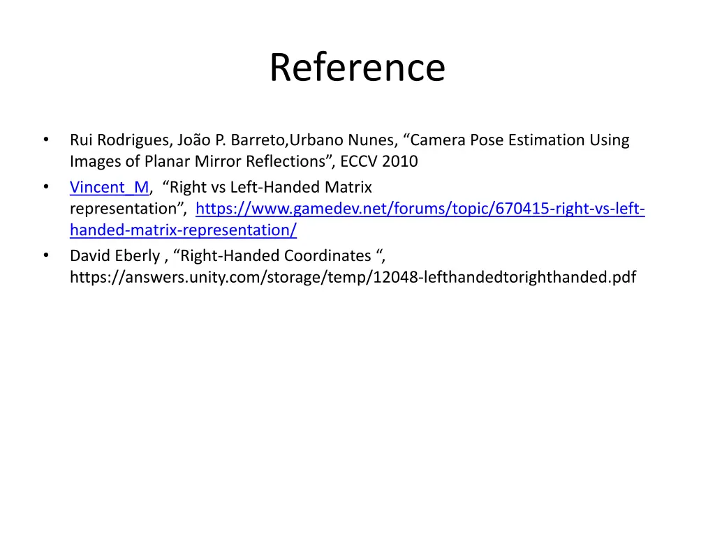 reference