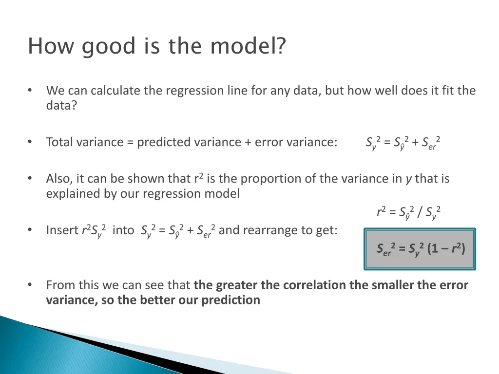 how good is the model