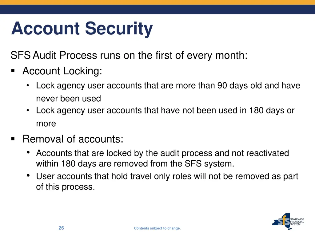 account security