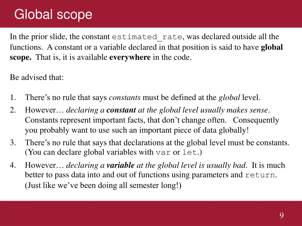 global scope