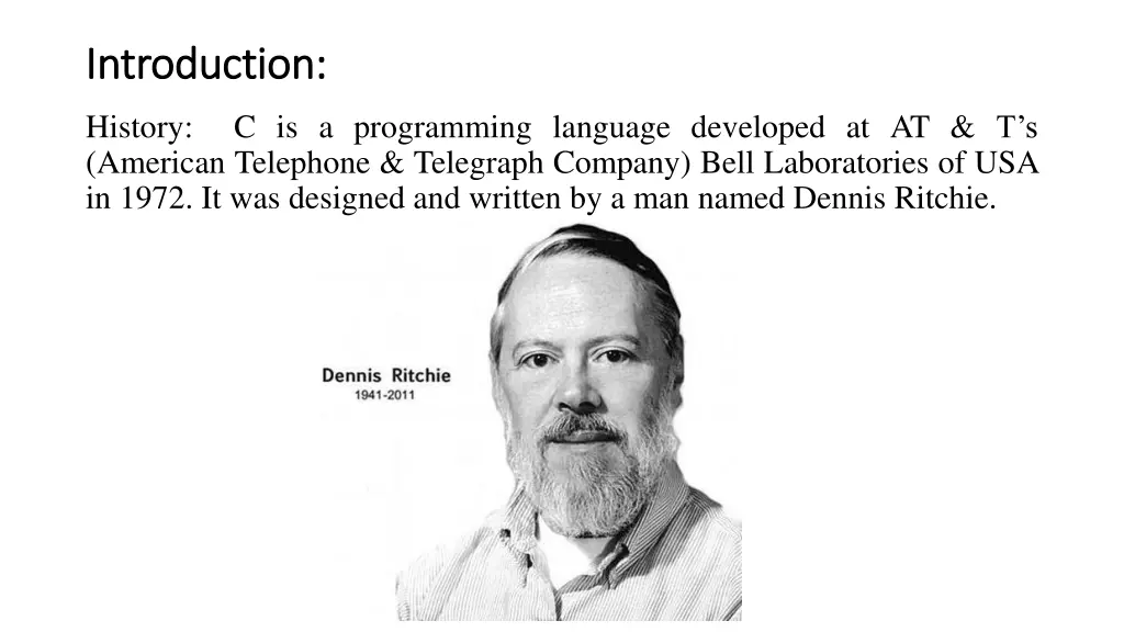 introduction introduction