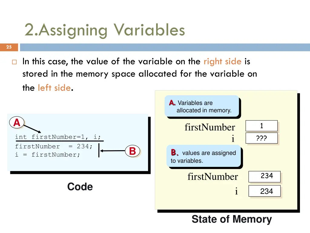 2 assigning variables