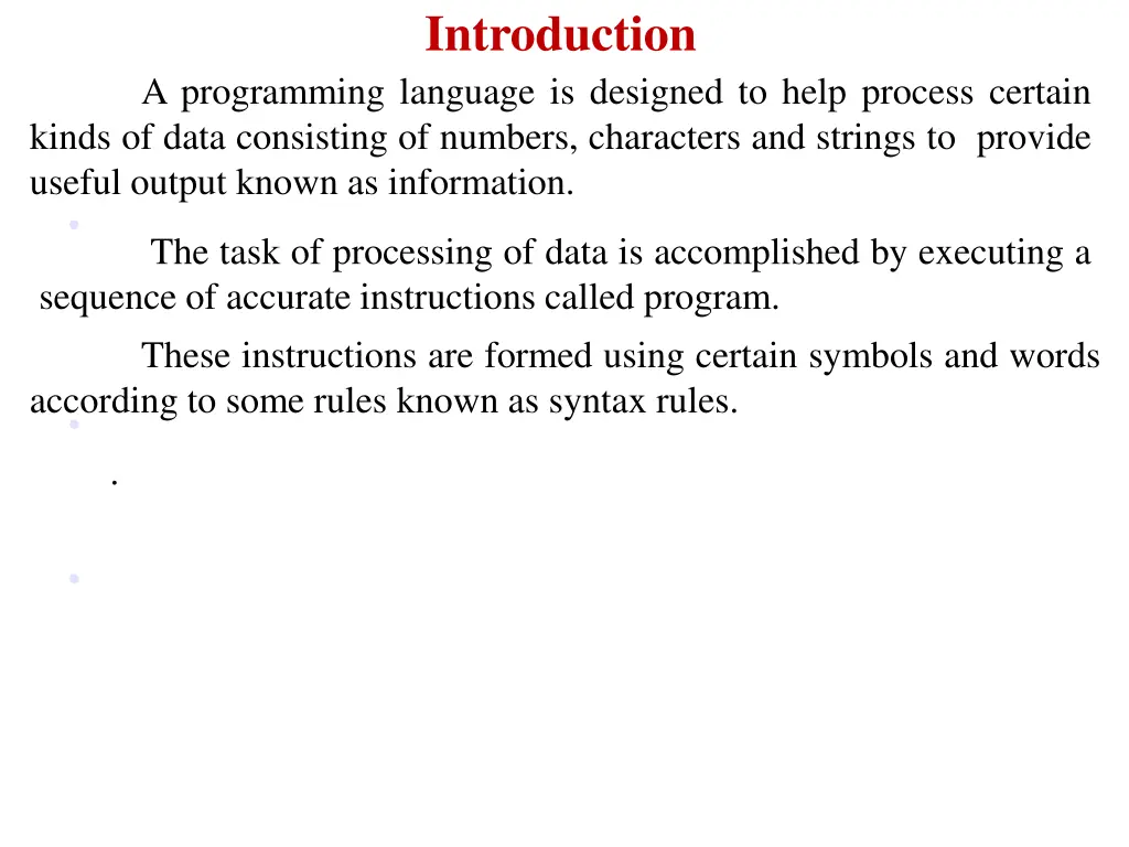 introduction