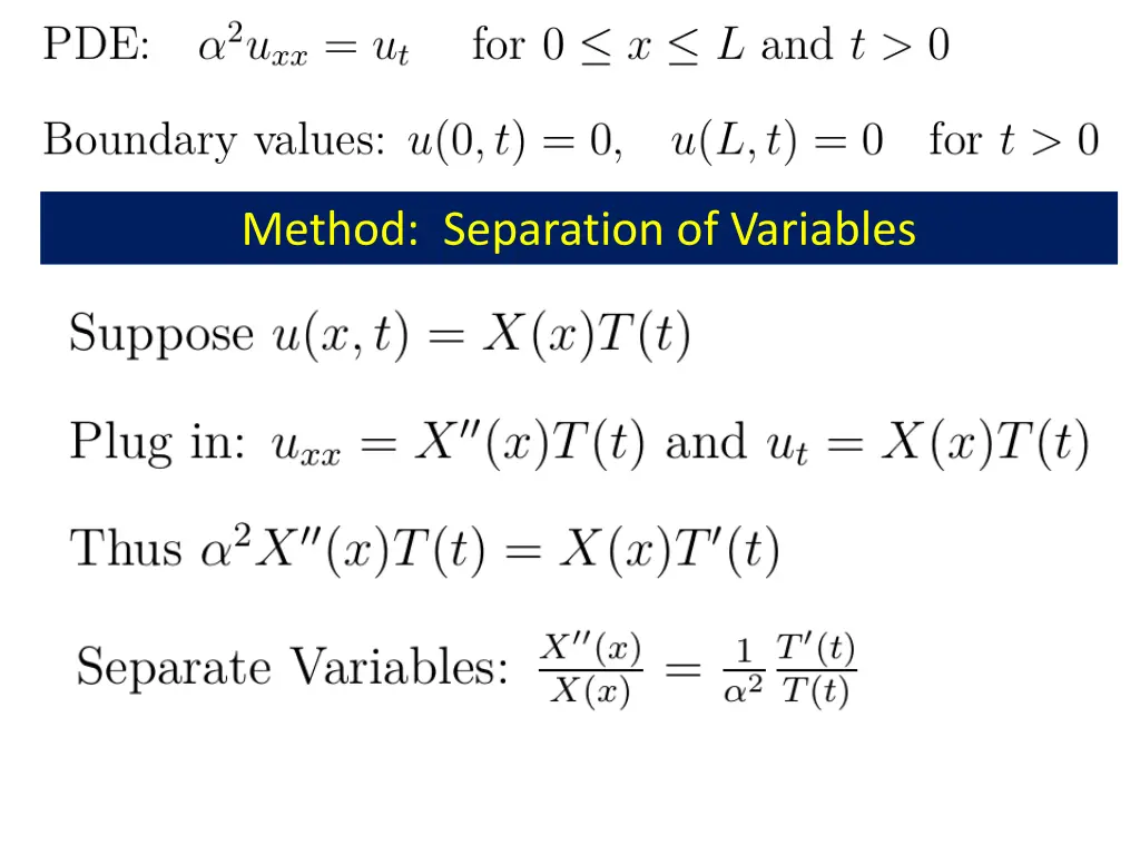 method separation of variables 2