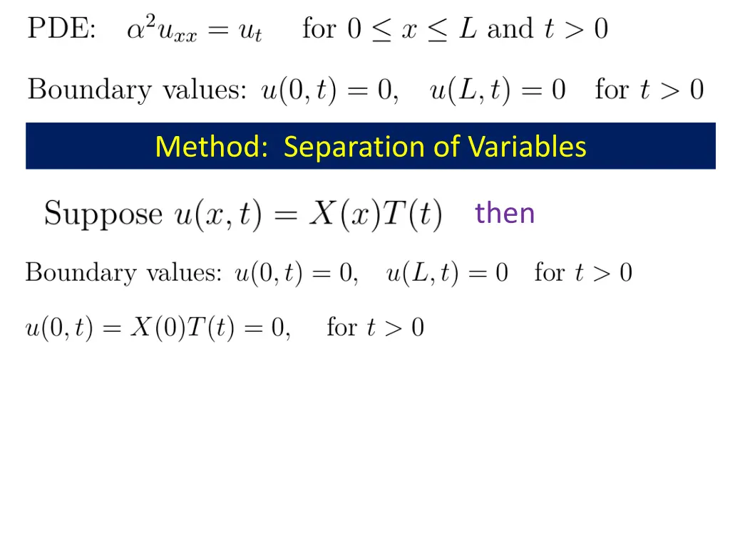 method separation of variables 7