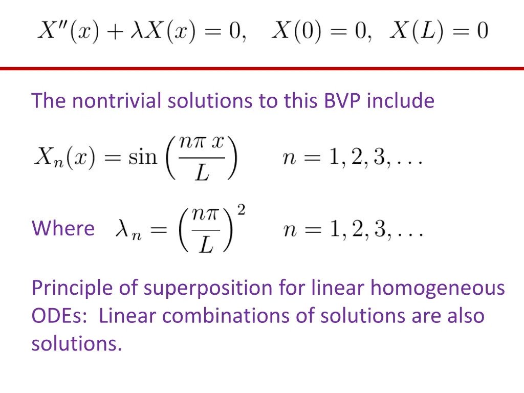 the nontrivial solutions to this bvp include