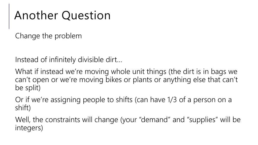 another question