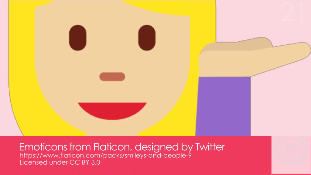 emoticons from flaticon designed by twitter https