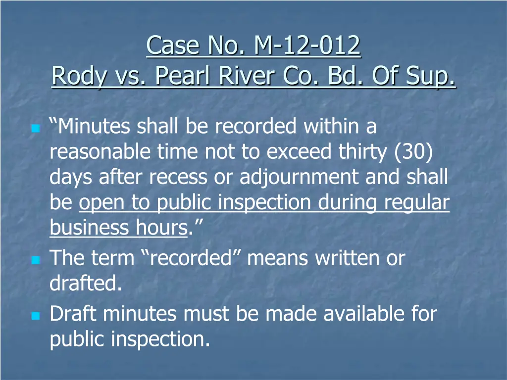 case no m 12 012 rody vs pearl river co bd of sup