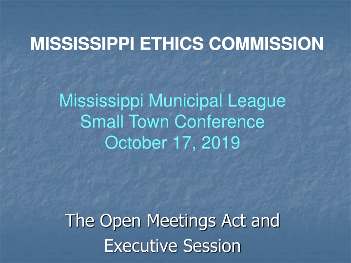 mississippi ethics commission mississippi ethics