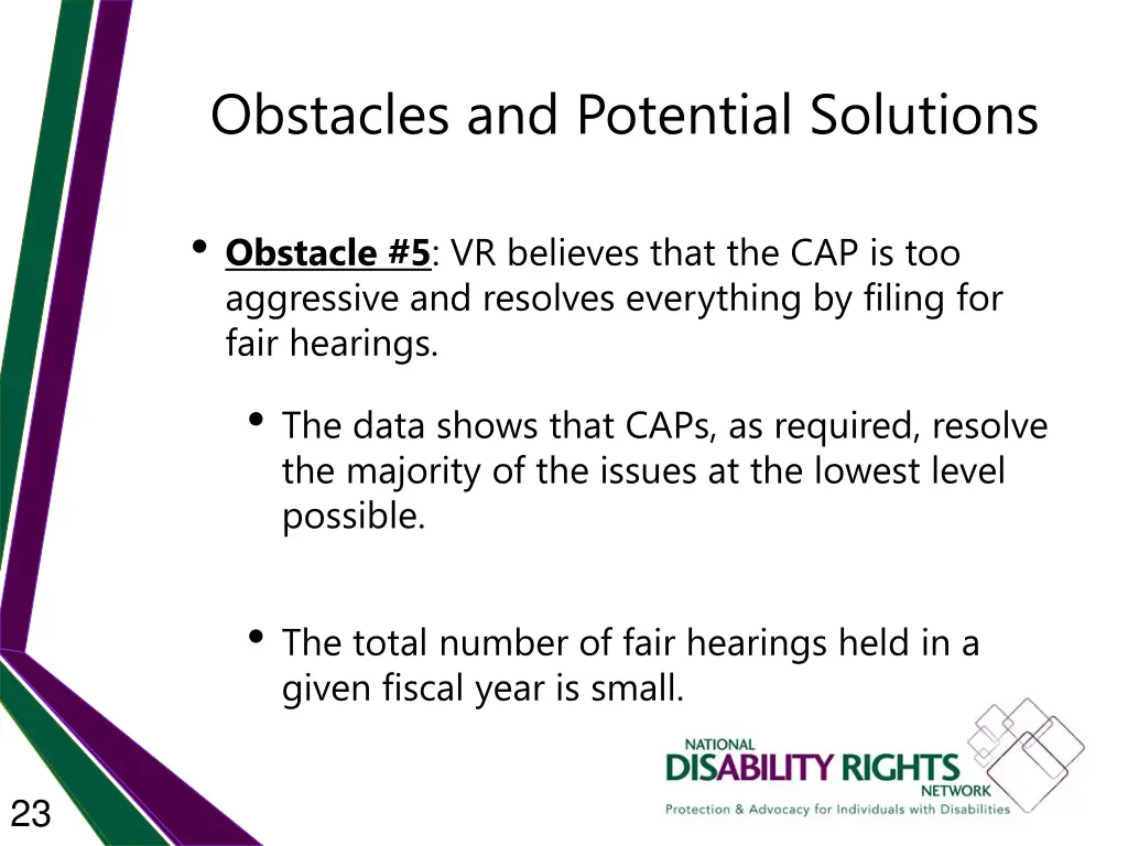obstacles and potential solutions 13