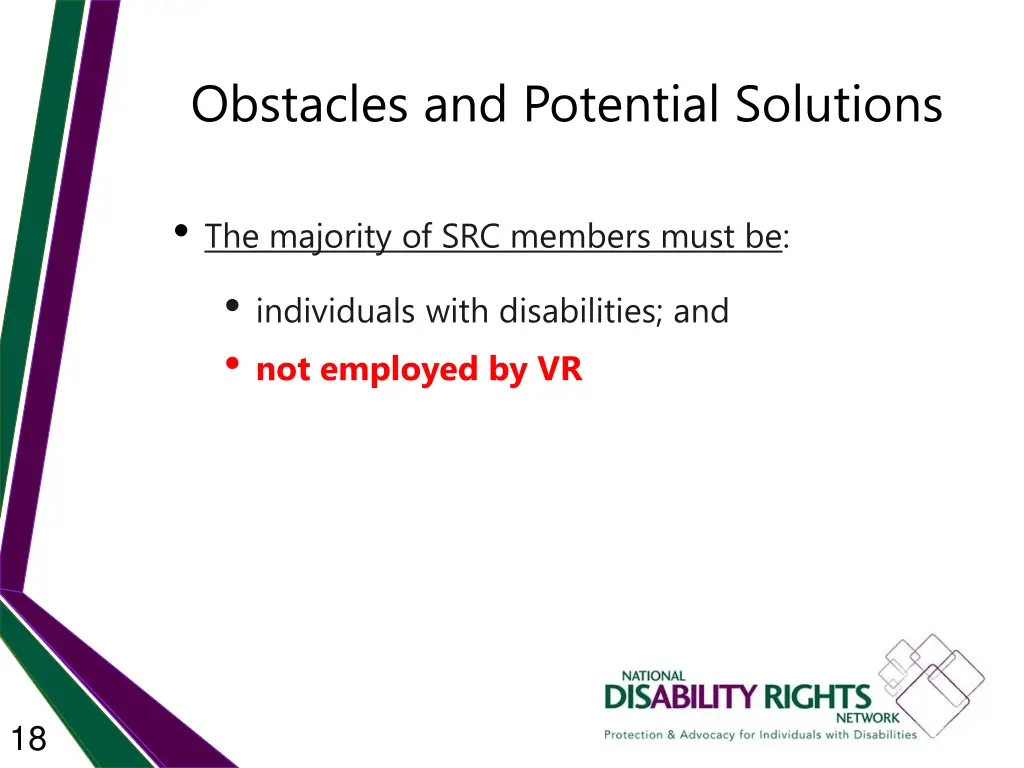 obstacles and potential solutions 8