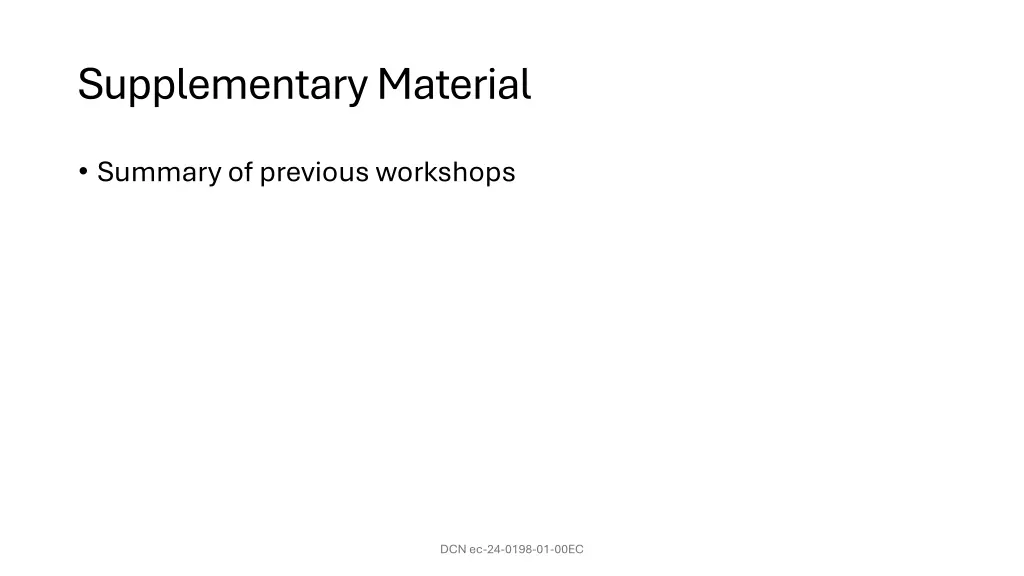 supplementary material