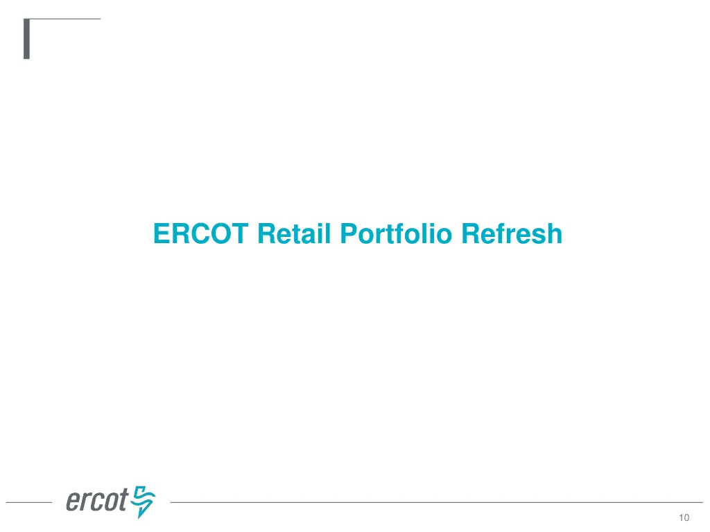 ercot retail portfolio refresh