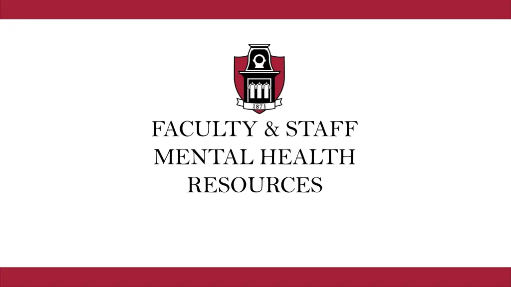 faculty staff mental health resources 1