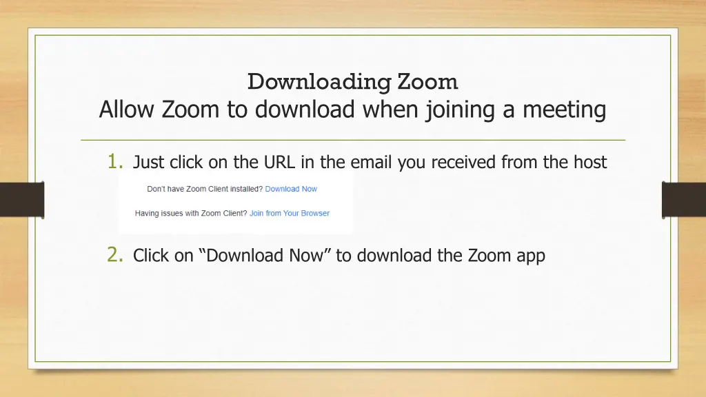 downloading zoom