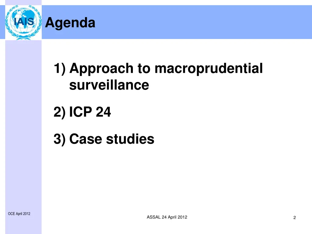 agenda