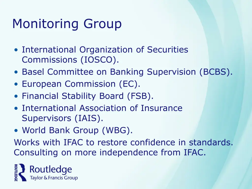 monitoring group