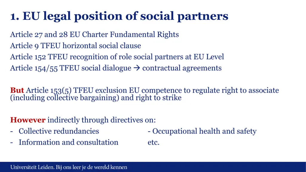 1 eu legal position of social partners
