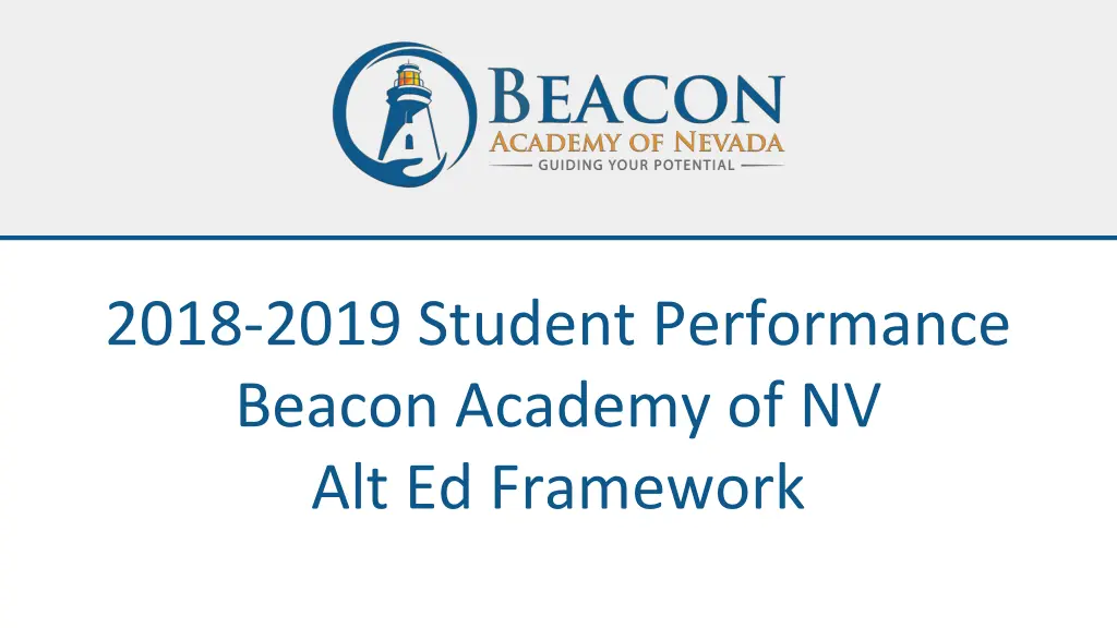 2018 2019 student performance beacon academy