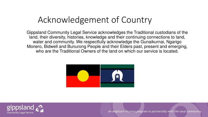 acknowledgement of country