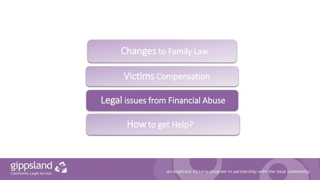 changes changes to family law to family law 1