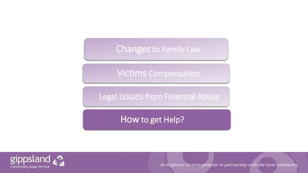changes changes to family law to family law 2