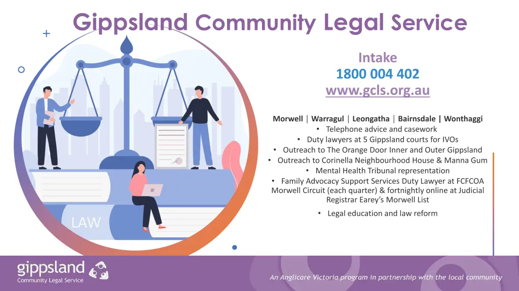 gippsland community legal service