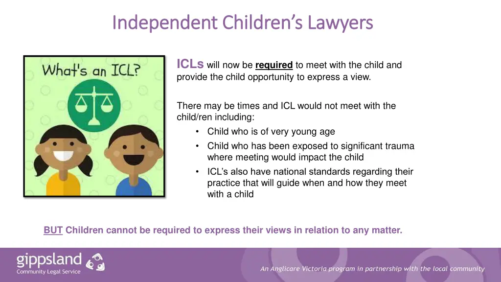 independent children s lawyers independent