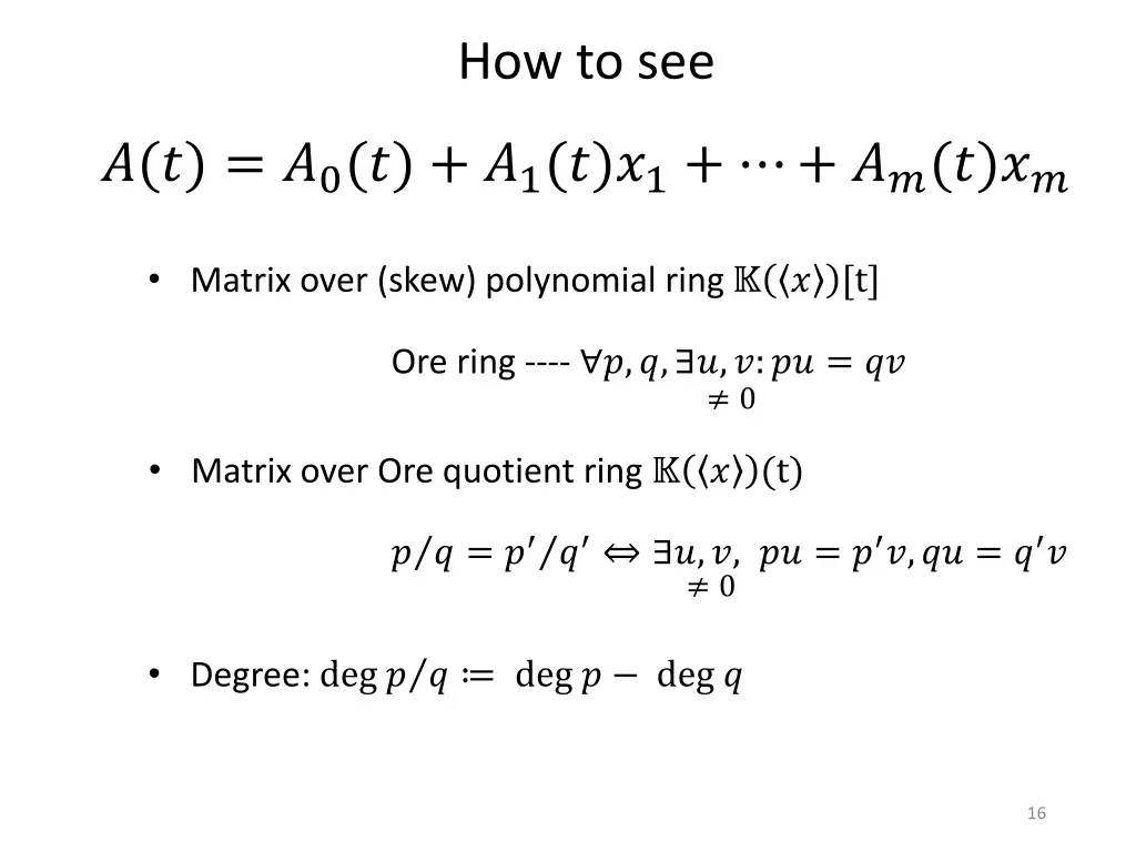 how to see