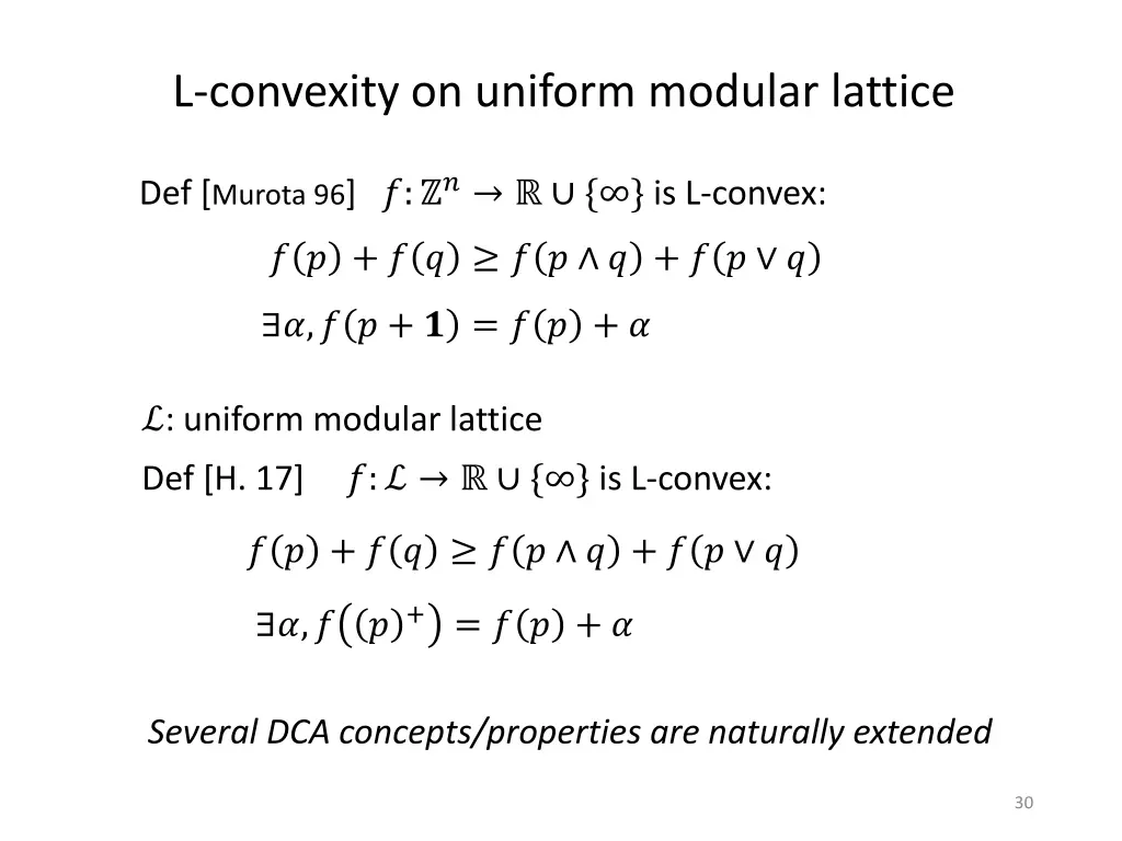 l convexity on uniform modular lattice