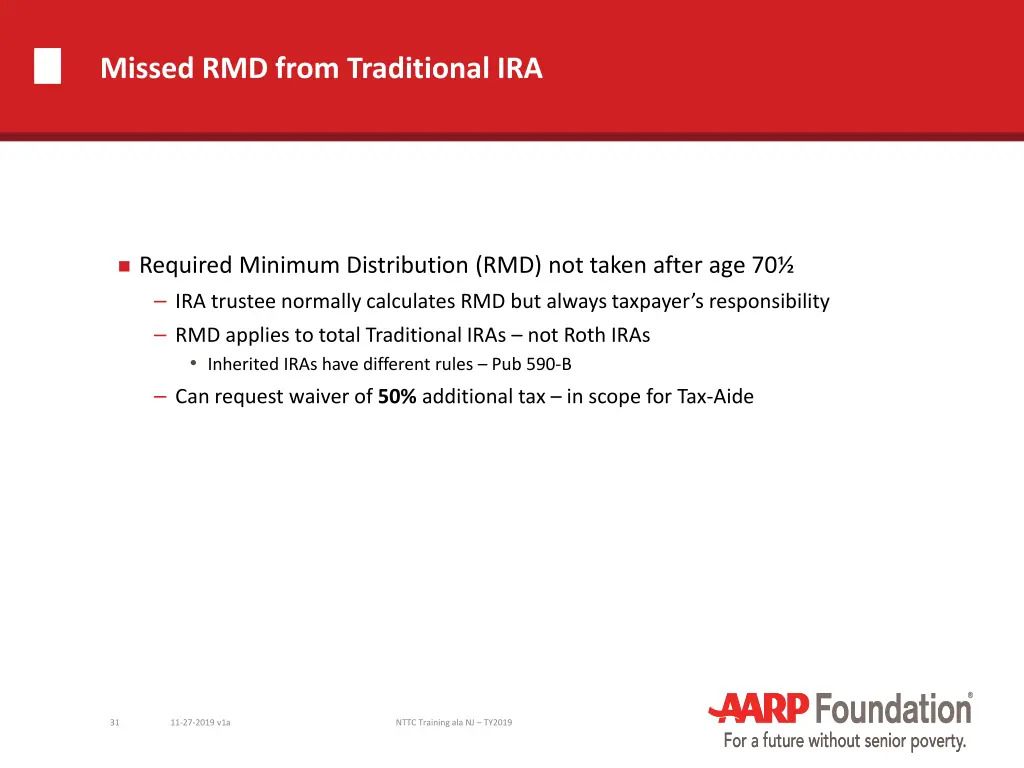 missed rmd from traditional ira