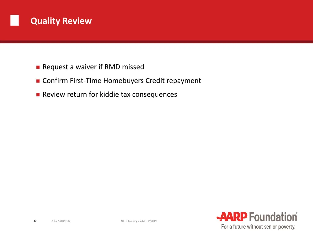 quality review 1