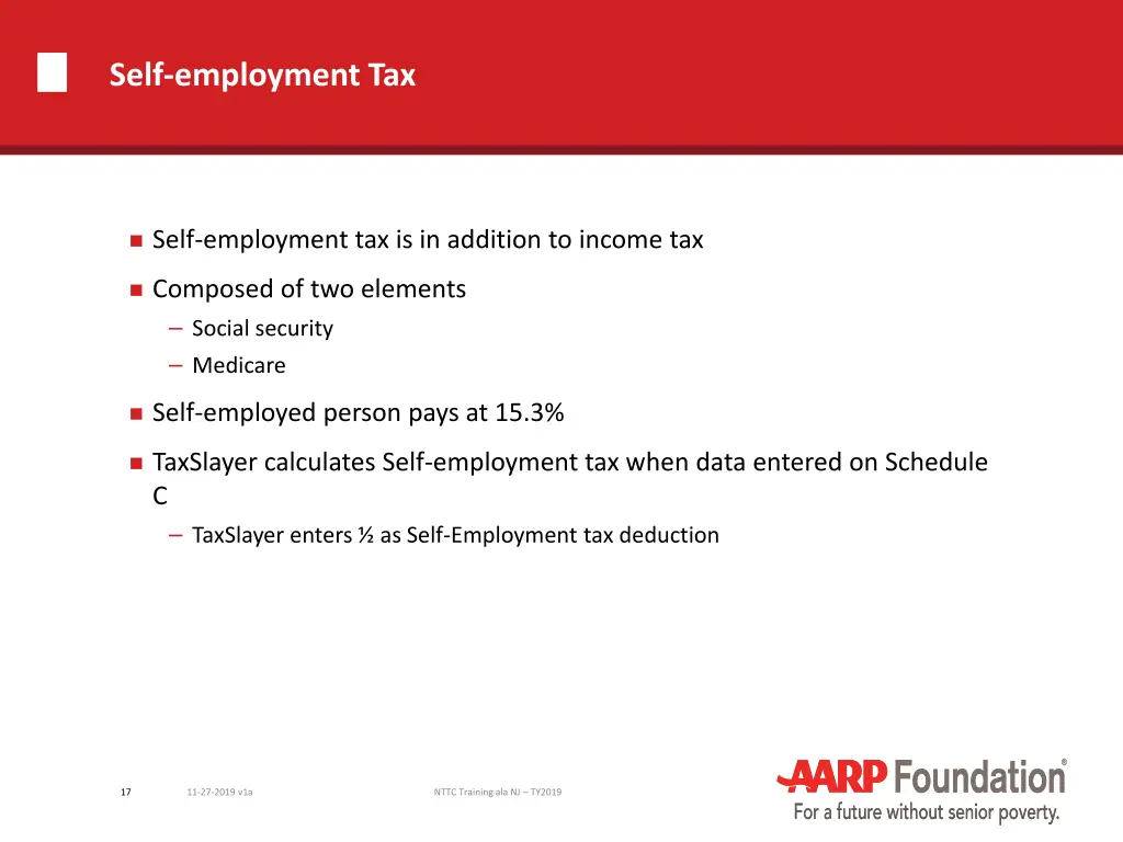 self employment tax