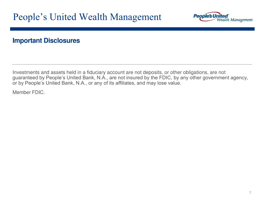 people s united wealth management