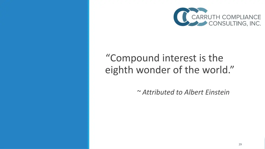 compound interest is the eighth wonder